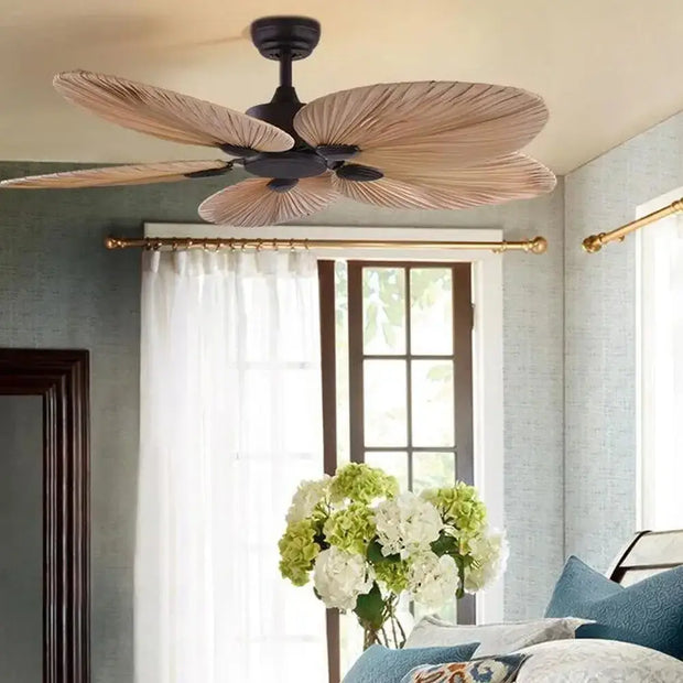 Palm Leaves Ceiling Fan - Designer Ceiling Fan-MinimalisticDecor.com