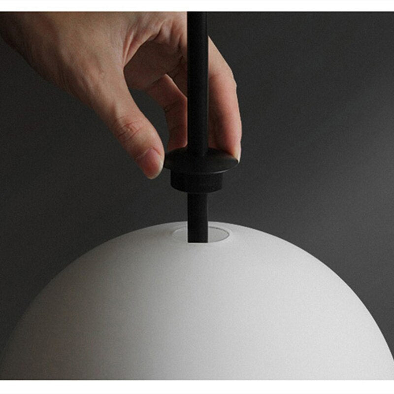 Pendant Lights Grape Lustre Glass Ball Hanging Lamp-MinimalisticDecor.com