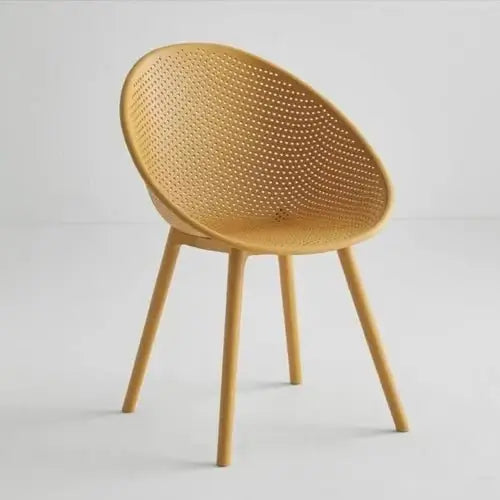 Premium PVC Build Silla Nordic Chair-MinimalisticDecor.com