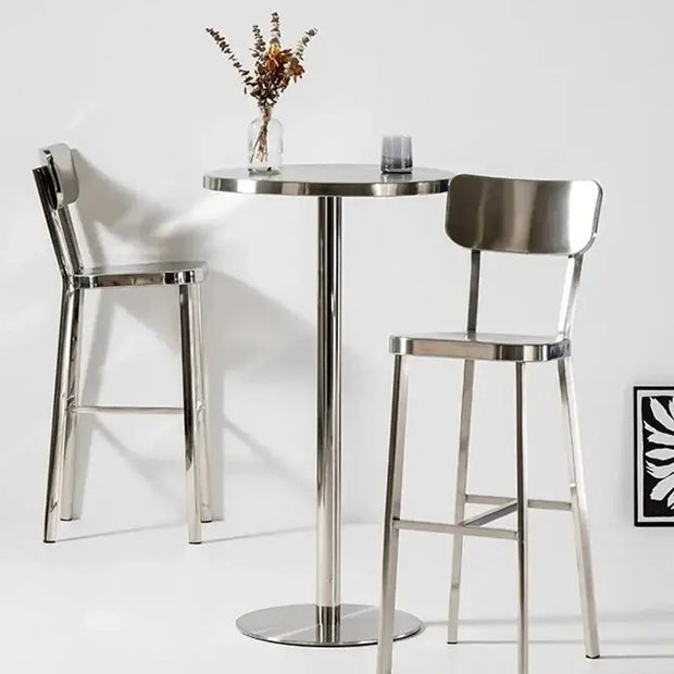 Premium Stainless Steel Bar Stool – Sleek & Durable-MinimalisticDecor.com