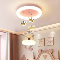 Princess Castle Crown Ceiling Light-MinimalisticDecor.com