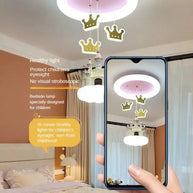 Princess Castle Crown Ceiling Light-MinimalisticDecor.com