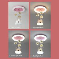 Princess Castle Crown Ceiling Light-MinimalisticDecor.com