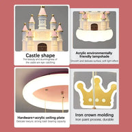 Princess Castle Crown Ceiling Light-MinimalisticDecor.com