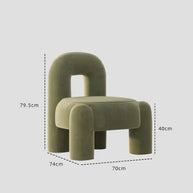 Pure Velvet Comfort italian Designer Chair-MinimalisticDecor.com