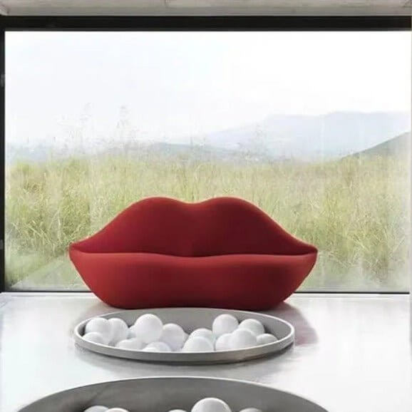 Red Lips Sofa Set-MinimalisticDecor.com