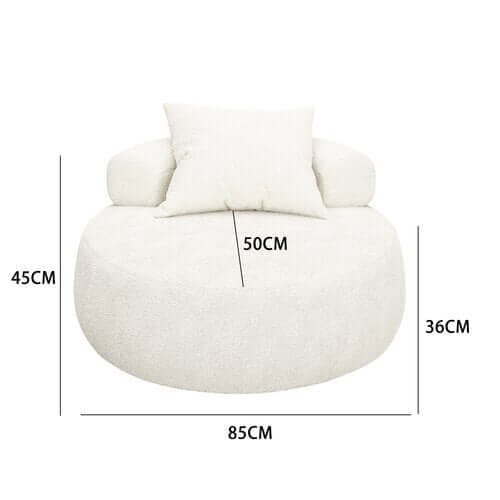 Relaxing Sofa Couch for Living Room – Circular Comfort-MinimalisticDecor.com