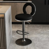 Relaxing Swivel Altos Metal Backrest Bar Stools-MinimalisticDecor.com