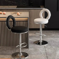 Relaxing Swivel Altos Metal Backrest Bar Stools-MinimalisticDecor.com