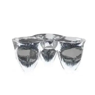 Resin Figurine Glass Coffee Table-MinimalisticDecor.com