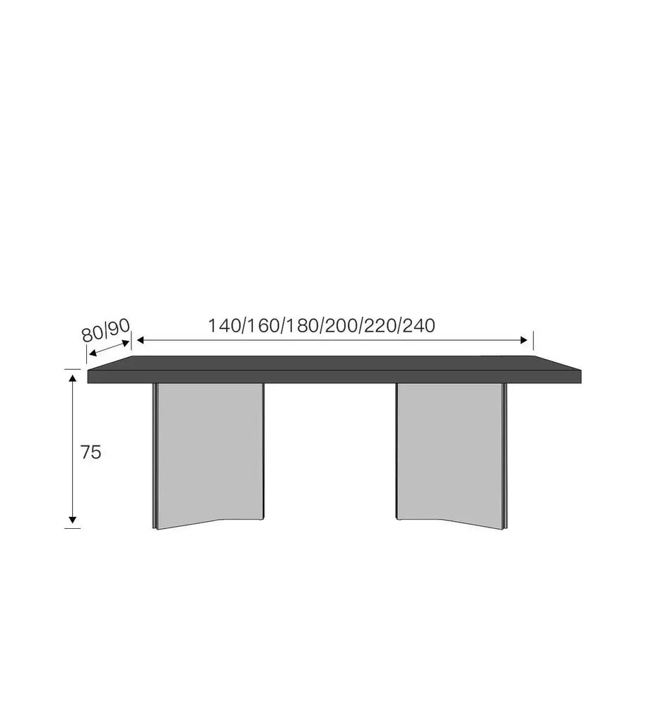 Retro Solid Wood Antique Walnut Dining Table Set – Timeless Craftsmanship-MinimalisticDecor.com