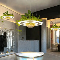 Ring Plant Pendant Lustre Planet Light-MinimalisticDecor.com