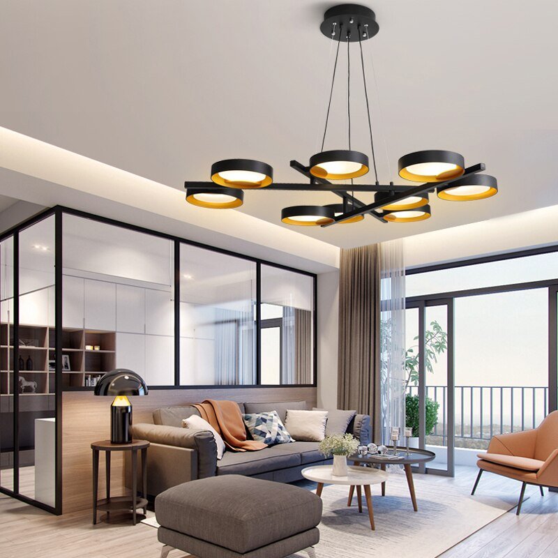 Rings Chandelier - Discover Elegant Lighting Options-MinimalisticDecor.com