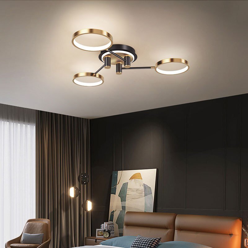 Rings Chandelier: Illuminate Your Space with Style-MinimalisticDecor.com