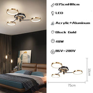 Rings Chandelier: Illuminate Your Space with Style-MinimalisticDecor.com
