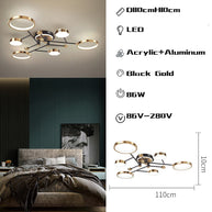 Rings Chandelier: Illuminate Your Space with Style-MinimalisticDecor.com