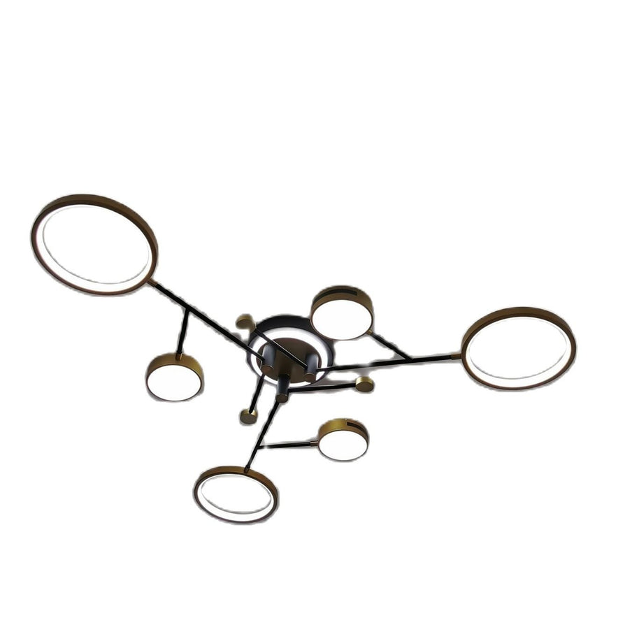 Rings Chandelier: Illuminate Your Space with Style-MinimalisticDecor.com