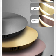 Rings LED Staircase Chandelier: Unparalleled Elegance-MinimalisticDecor.com