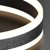 Rings LED Staircase Chandelier: Unparalleled Elegance-MinimalisticDecor.com
