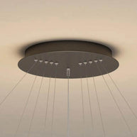 Rings LED Staircase Chandelier: Unparalleled Elegance-MinimalisticDecor.com