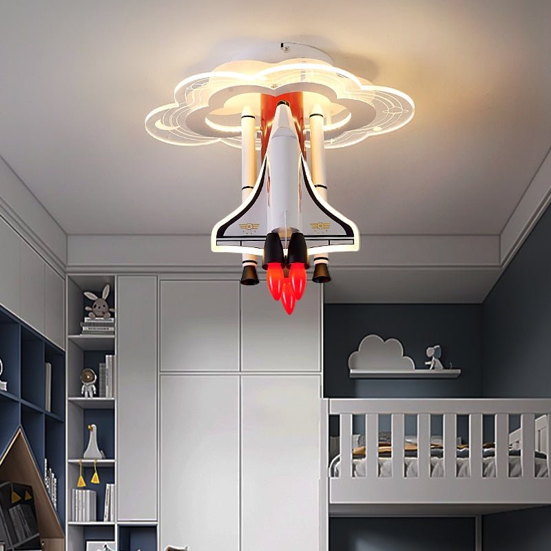 Rocket Astronaut LED Kids Room Ceiling Light-MinimalisticDecor.com