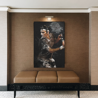 Roger Federer Tennis Legend Canvas Wall Art - Sports Decor-MinimalisticDecor.com