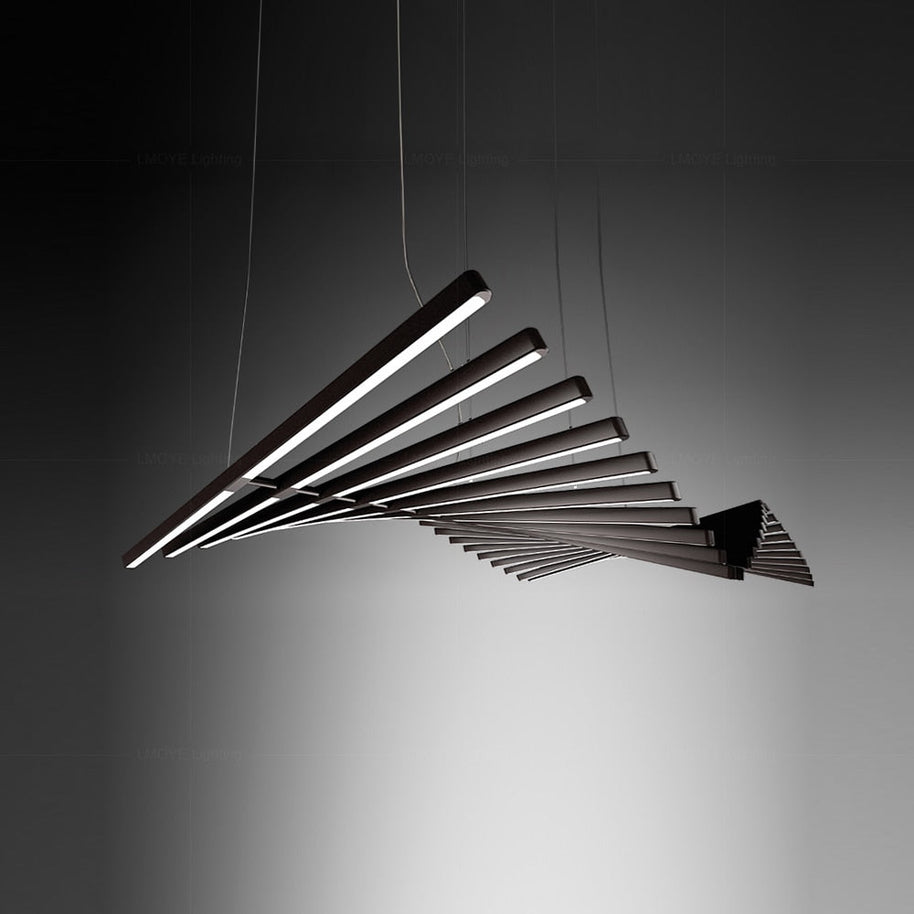 Rotatable Light Bars Chandelier: Illuminate Your Space-MinimalisticDecor.com
