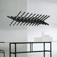 Rotatable Light Bars Chandelier: Illuminate Your Space-MinimalisticDecor.com