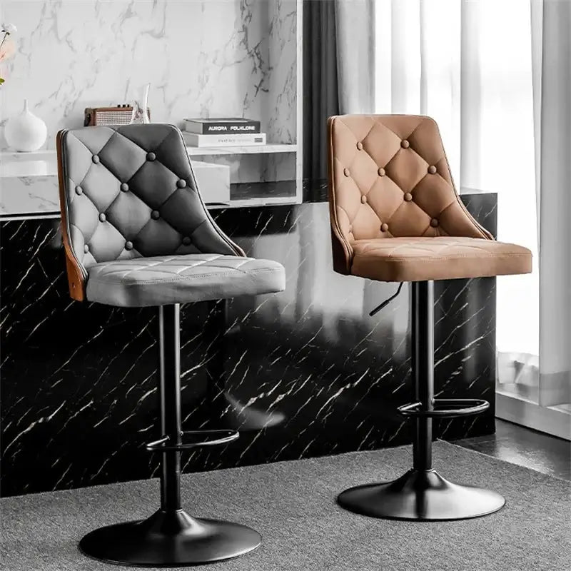 Rukken Bar Chairs Ideal for Kitchen Island Counters-MinimalisticDecor.com