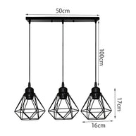 Rustic Industrial Pendant Light Hangings-MinimalisticDecor.com