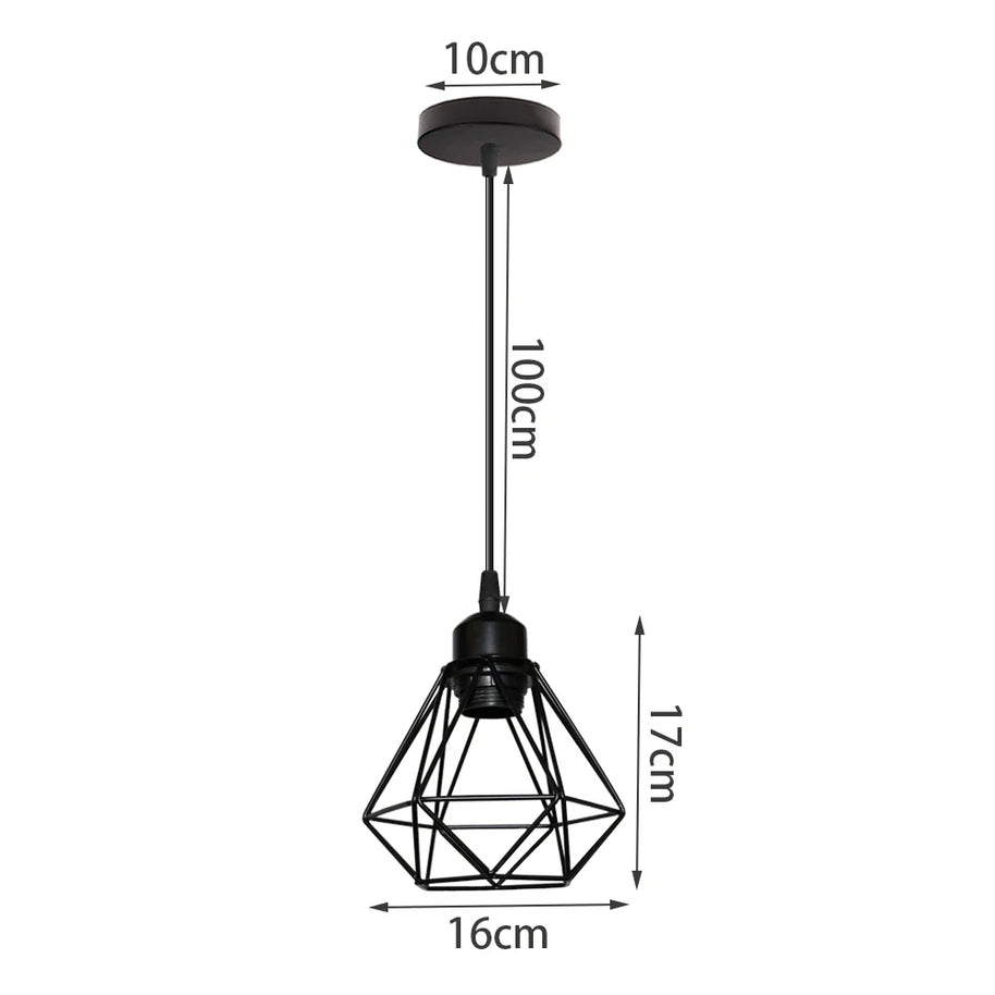 Rustic Industrial Pendant Light Hangings-MinimalisticDecor.com