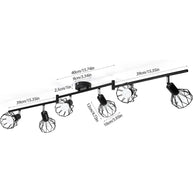 Rustic Industrial Pendant Light Hangings-MinimalisticDecor.com