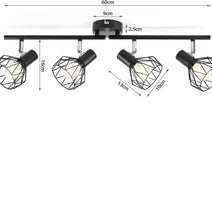 Rustic Industrial Pendant Light Hangings-MinimalisticDecor.com
