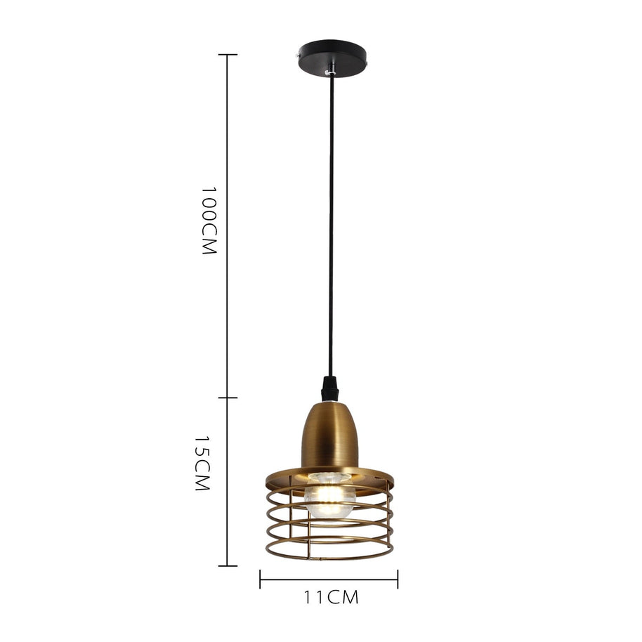 Rustic Industrial Pendant Light Hangings-MinimalisticDecor.com