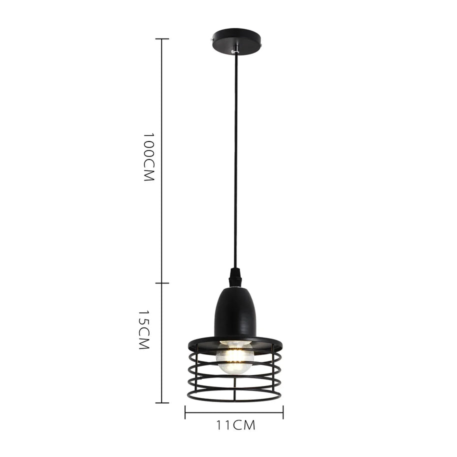 Rustic Industrial Pendant Light Hangings-MinimalisticDecor.com