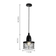 Rustic Industrial Pendant Light Hangings-MinimalisticDecor.com