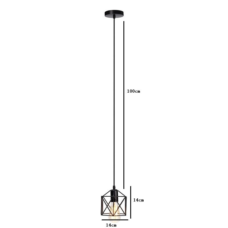 Rustic Industrial Pendant Light Hangings-MinimalisticDecor.com