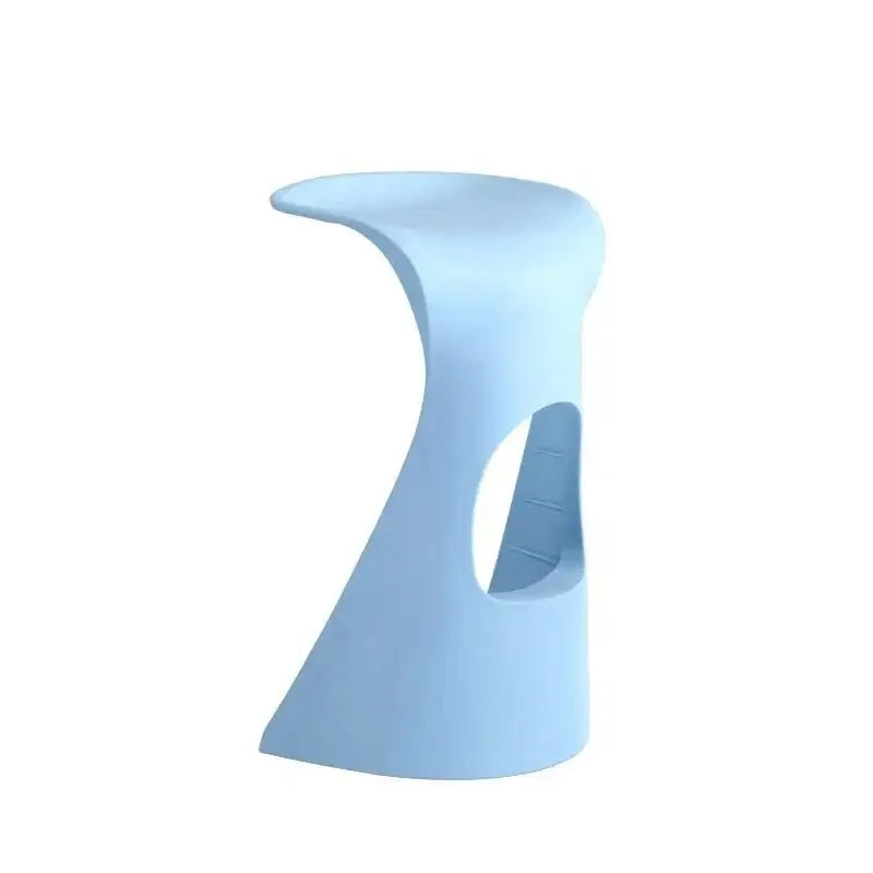 S-Shaped Art Bar Chair – Sculptural Style Meets Elevated Comfort-MinimalisticDecor.com