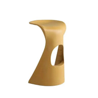 S-Shaped Art Bar Chair – Sculptural Style Meets Elevated Comfort-MinimalisticDecor.com