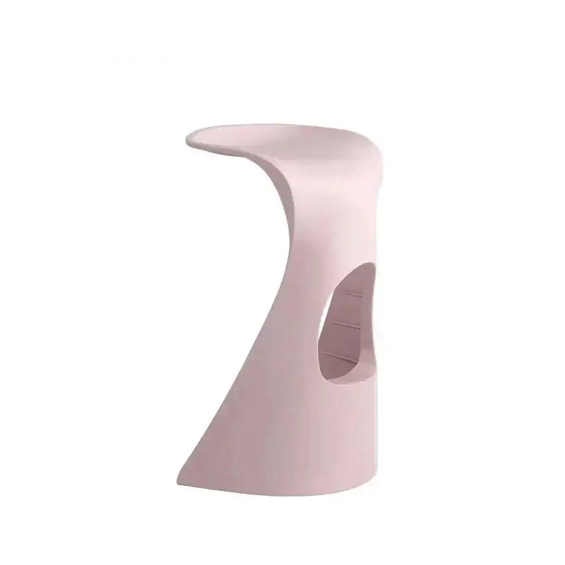 S-Shaped Art Bar Chair – Sculptural Style Meets Elevated Comfort-MinimalisticDecor.com