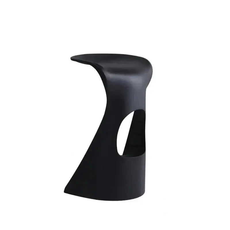S-Shaped Art Bar Chair – Sculptural Style Meets Elevated Comfort-MinimalisticDecor.com