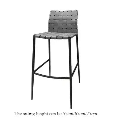 Sandal Luxe Italian Bar Chair – Minimalist Elegance in Every Detail-MinimalisticDecor.com
