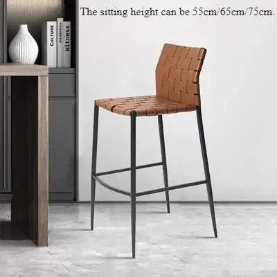 Sandal Luxe Italian Bar Chair – Minimalist Elegance in Every Detail-MinimalisticDecor.com