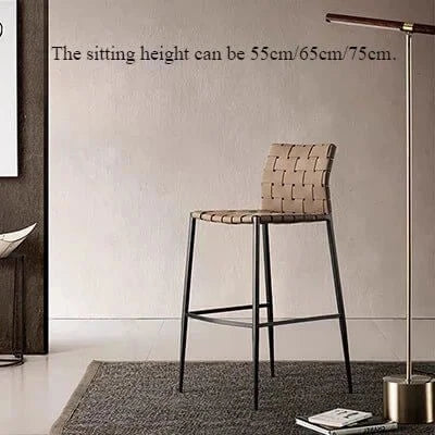 Sandal Luxe Italian Bar Chair – Minimalist Elegance in Every Detail-MinimalisticDecor.com