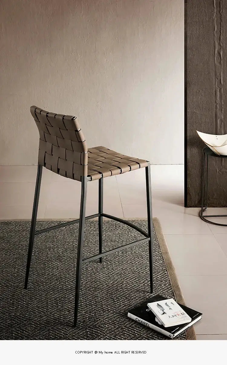 Sandal Luxe Italian Bar Chair – Minimalist Elegance in Every Detail-MinimalisticDecor.com