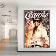 Scarface Canvas Wall Art: Change the rules the Iconic Film-MinimalisticDecor.com