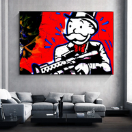 Scarface: Mr Monopoly Wall Art – Decorate with Class-MinimalisticDecor.com