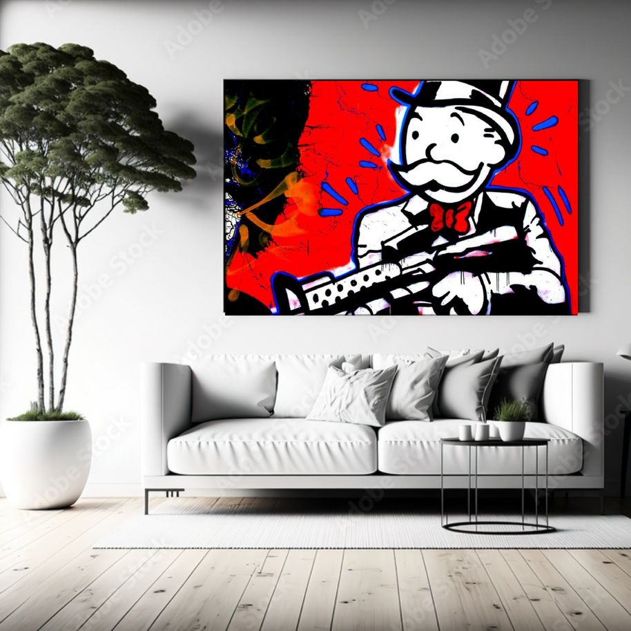 Scarface: Mr Monopoly Wall Art – Decorate with Class-MinimalisticDecor.com
