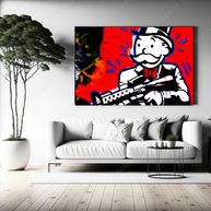 Scarface: Mr Monopoly Wall Art – Decorate with Class-MinimalisticDecor.com