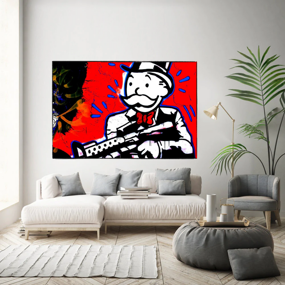 Scarface: Mr Monopoly Wall Art – Decorate with Class-MinimalisticDecor.com